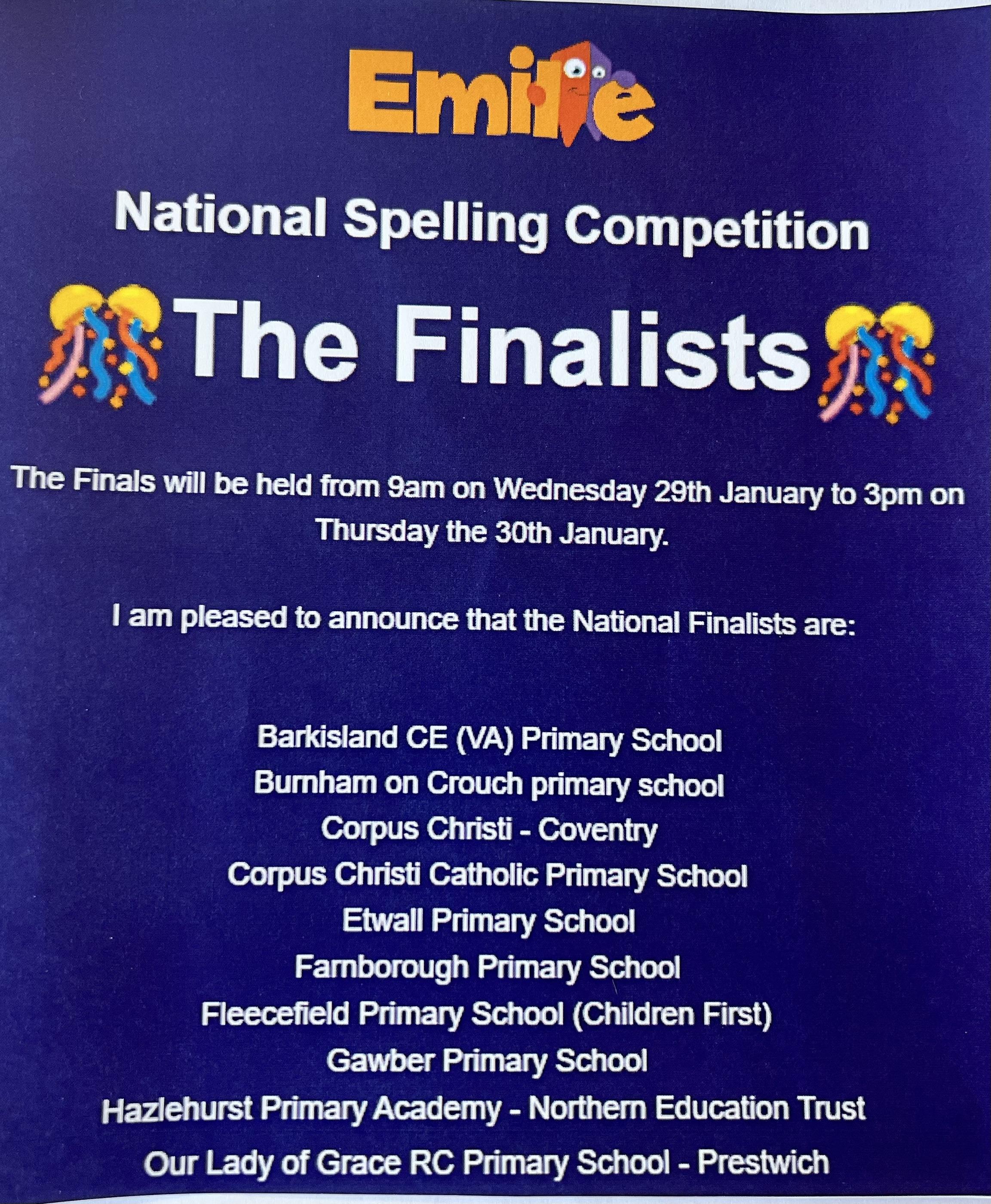 Y4 Emile Competition - January 2025