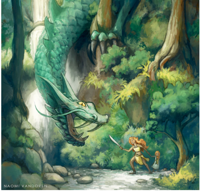 Courage by Artist Naomi VanDoren